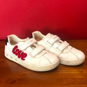 Geox Skylin 1 Light-Up Sneaker, girls size 3.5